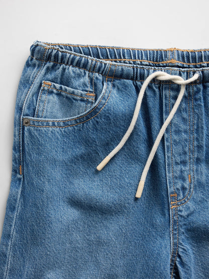 Mavi Low Rise Ultrasoft Easy Longline Denim Şort