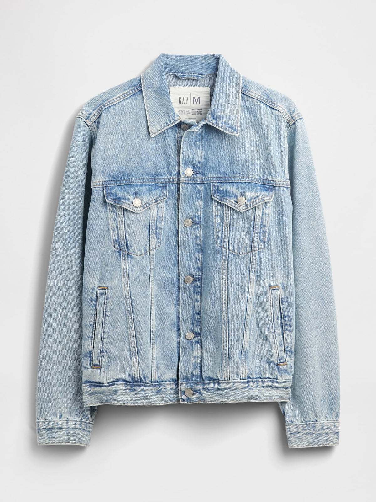 Açık Mavi Classic Icon Denim Ceket