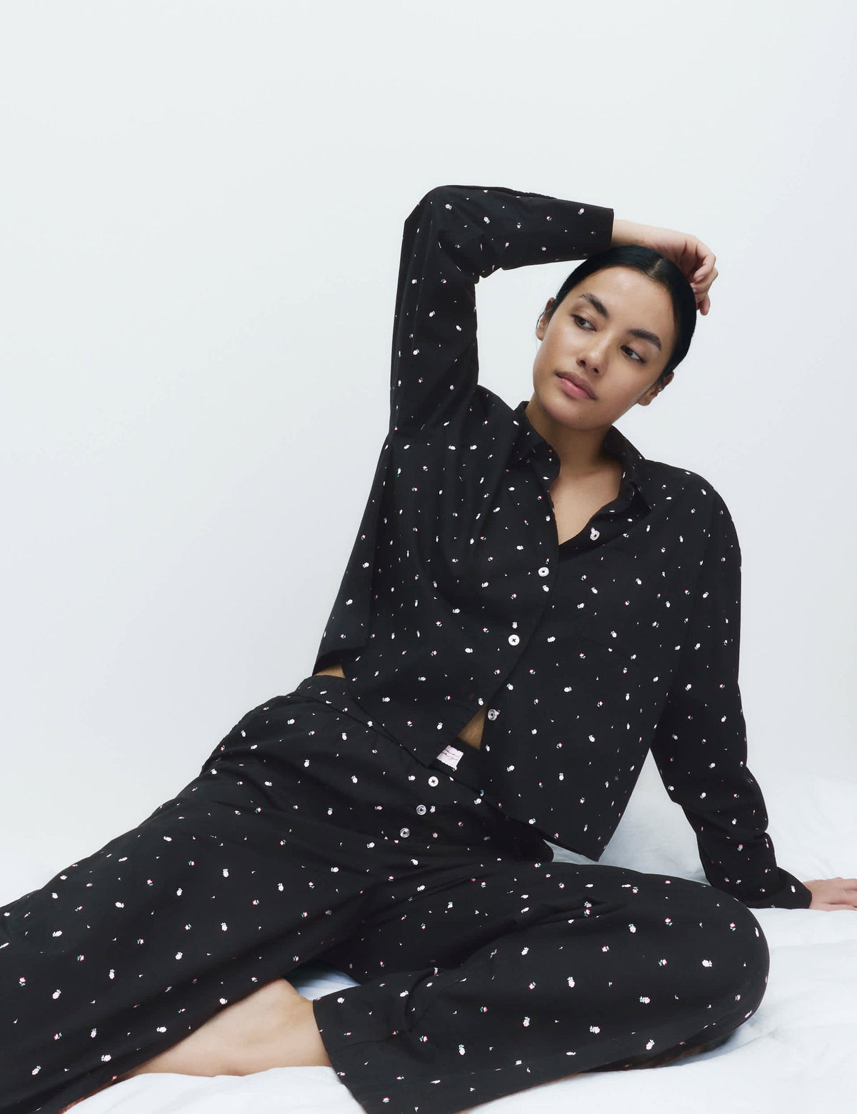 Desenli Pijama Üstü