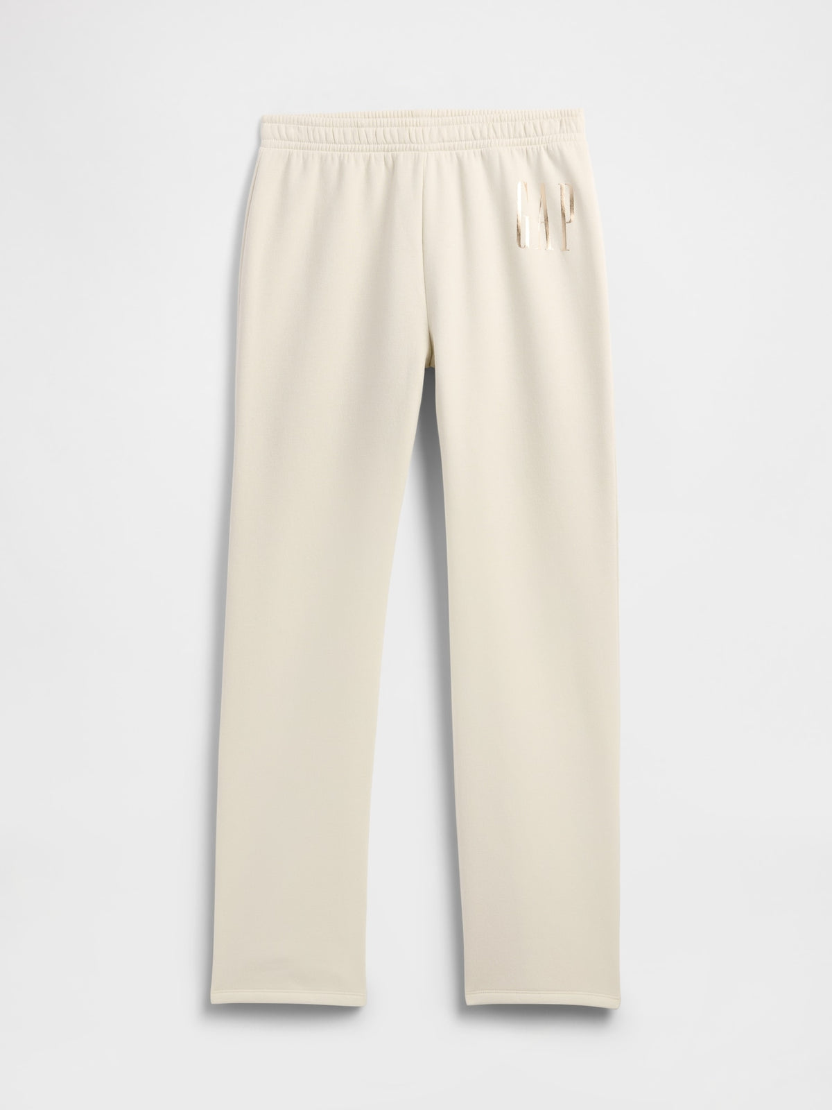 Krem Gap Logo Pull-on Slim Eşofman Altı