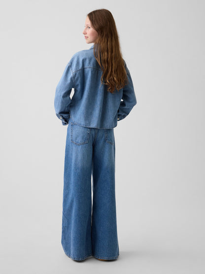 Mavi Low Rise Baggy Jean Pantolon