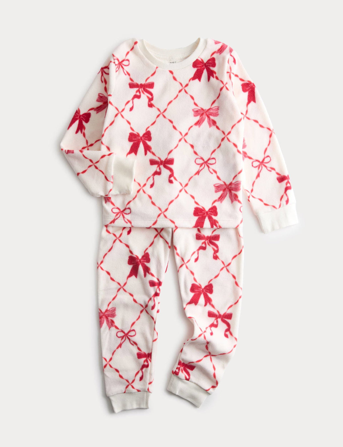 Kurdele Desenli Pijama Takımı (1-16 Yaş)