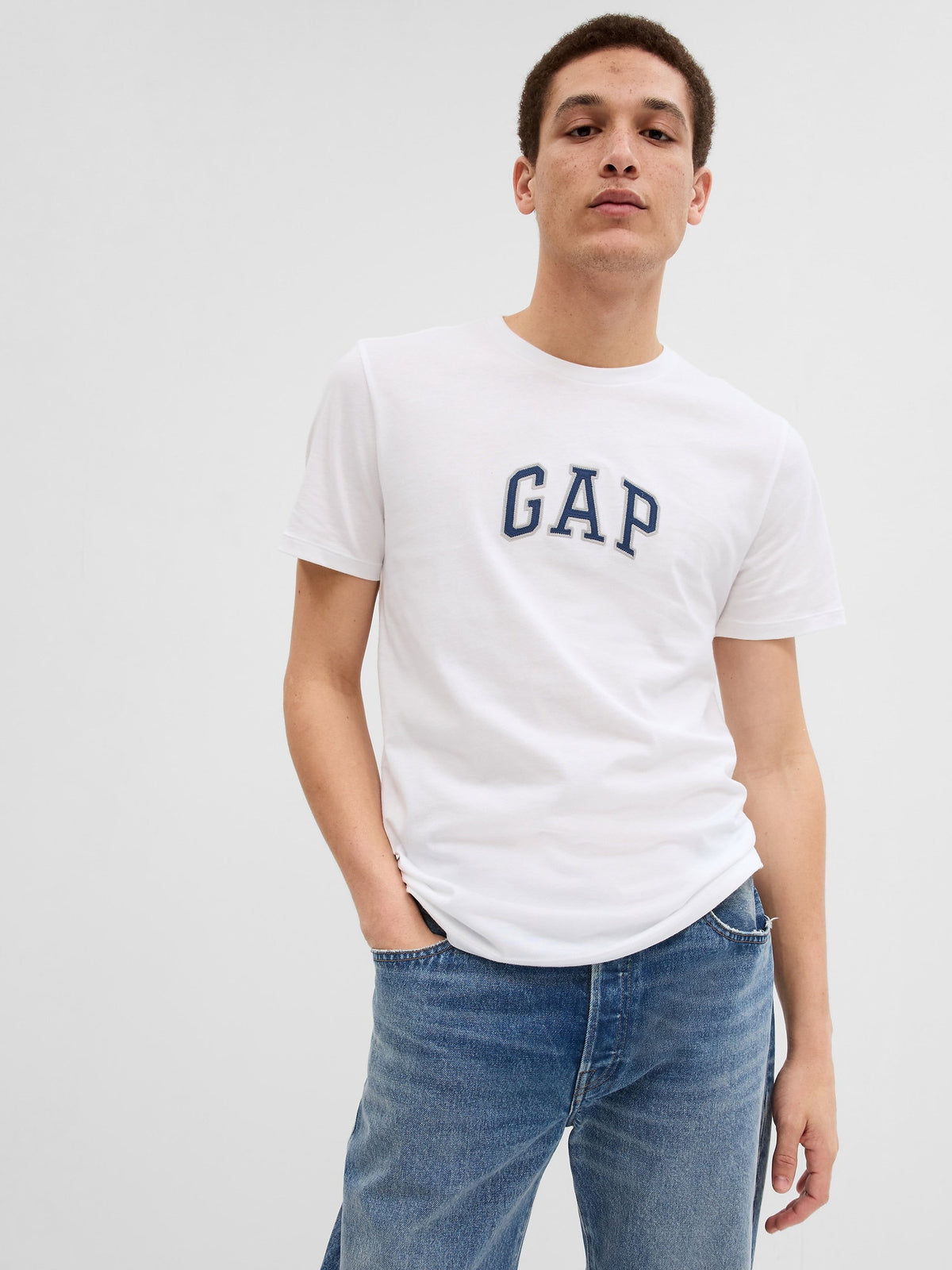 Gri Gap Logo T-shirt