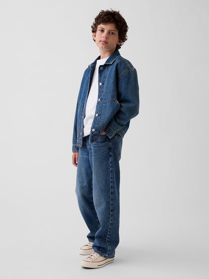 Mavi Baggy Jean Pantolon