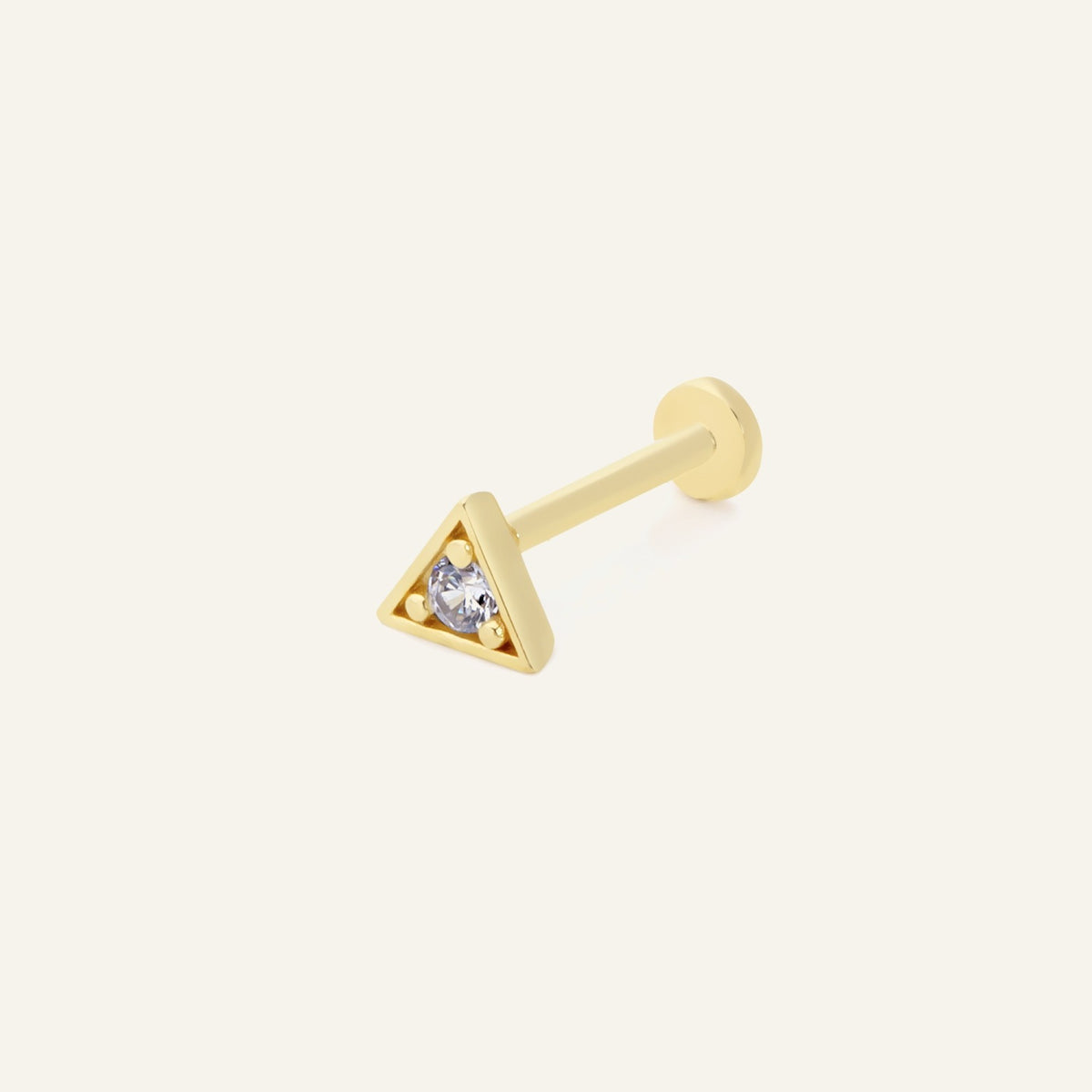 Big Talunera Altın Kulak Piercing