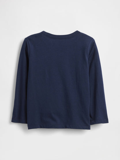 Lacivert Gap Logo T-shirt
