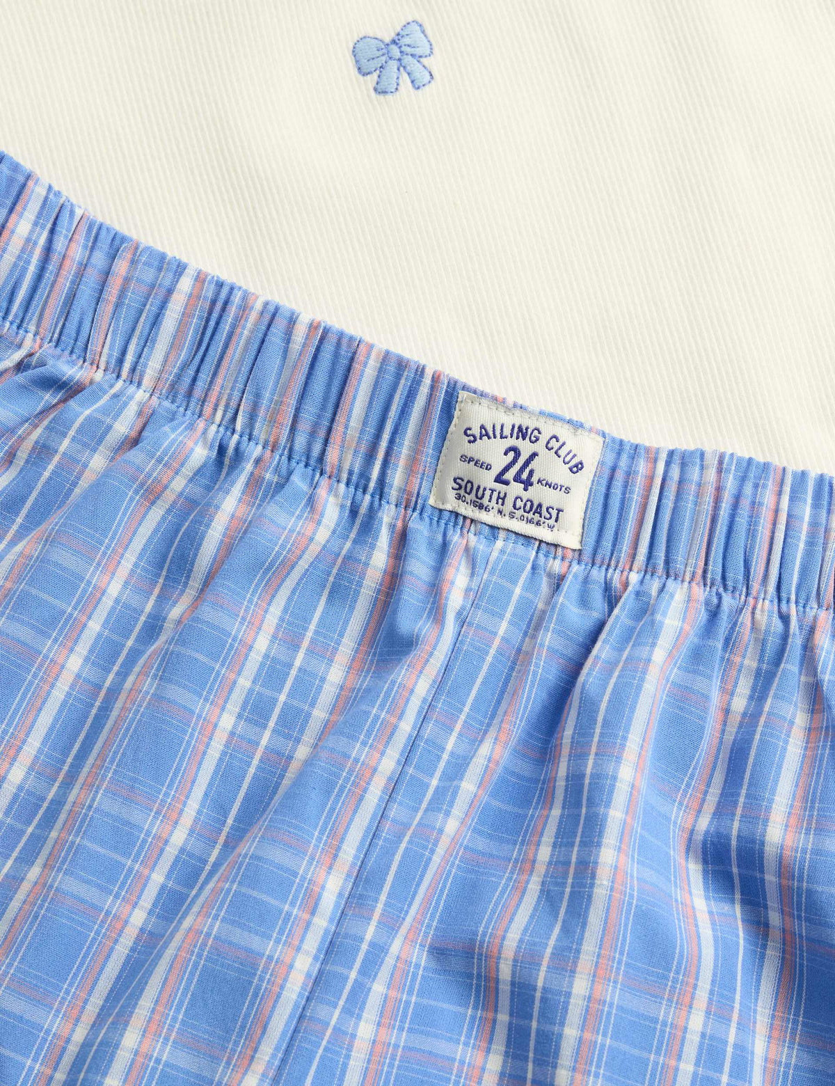 Desenli Pijama Takımı