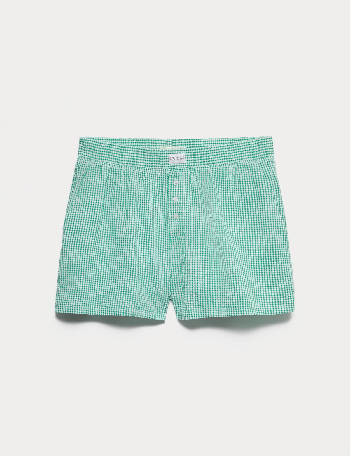 Pötikareli Pijama Şortu