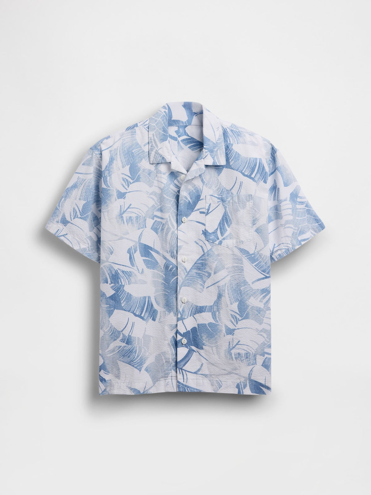 Mavi Kids Textured Floral Relaxed Vacay Gömlek