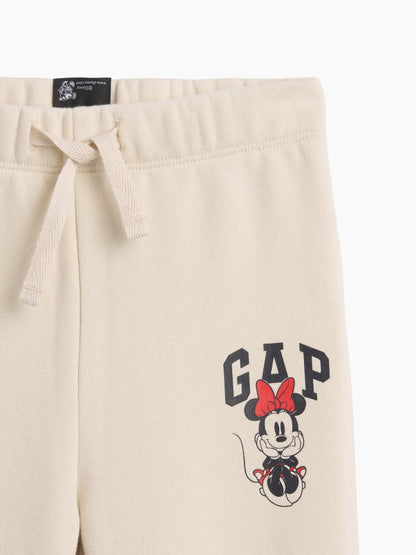 Krem Disney Minnie Mouse Relaxed Pull-on Logo Eşofman Altı