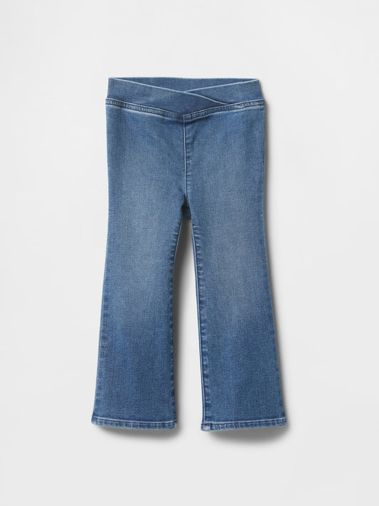 Mavi Bebek & Küçük Çocuk Denim Flare Jeggings