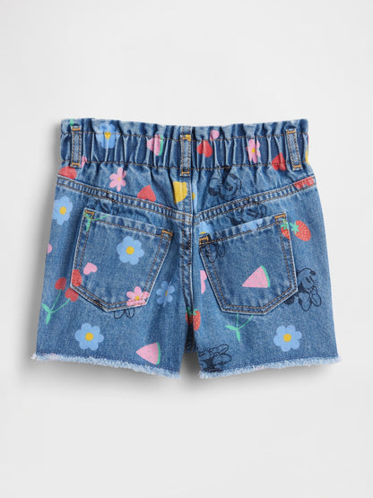 Mavi Disney Paperbag Mom Jean Şort