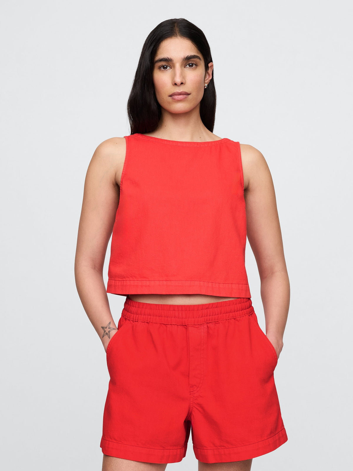 Kırmızı Ultrasoft Denim Atlet