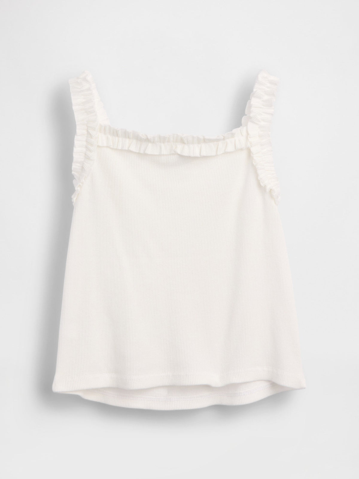 Pembe Fitilli Fırfır Apron Askılı Atlet