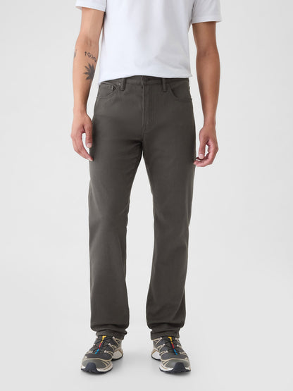 Gri Straight Fit City Jean Pantolon