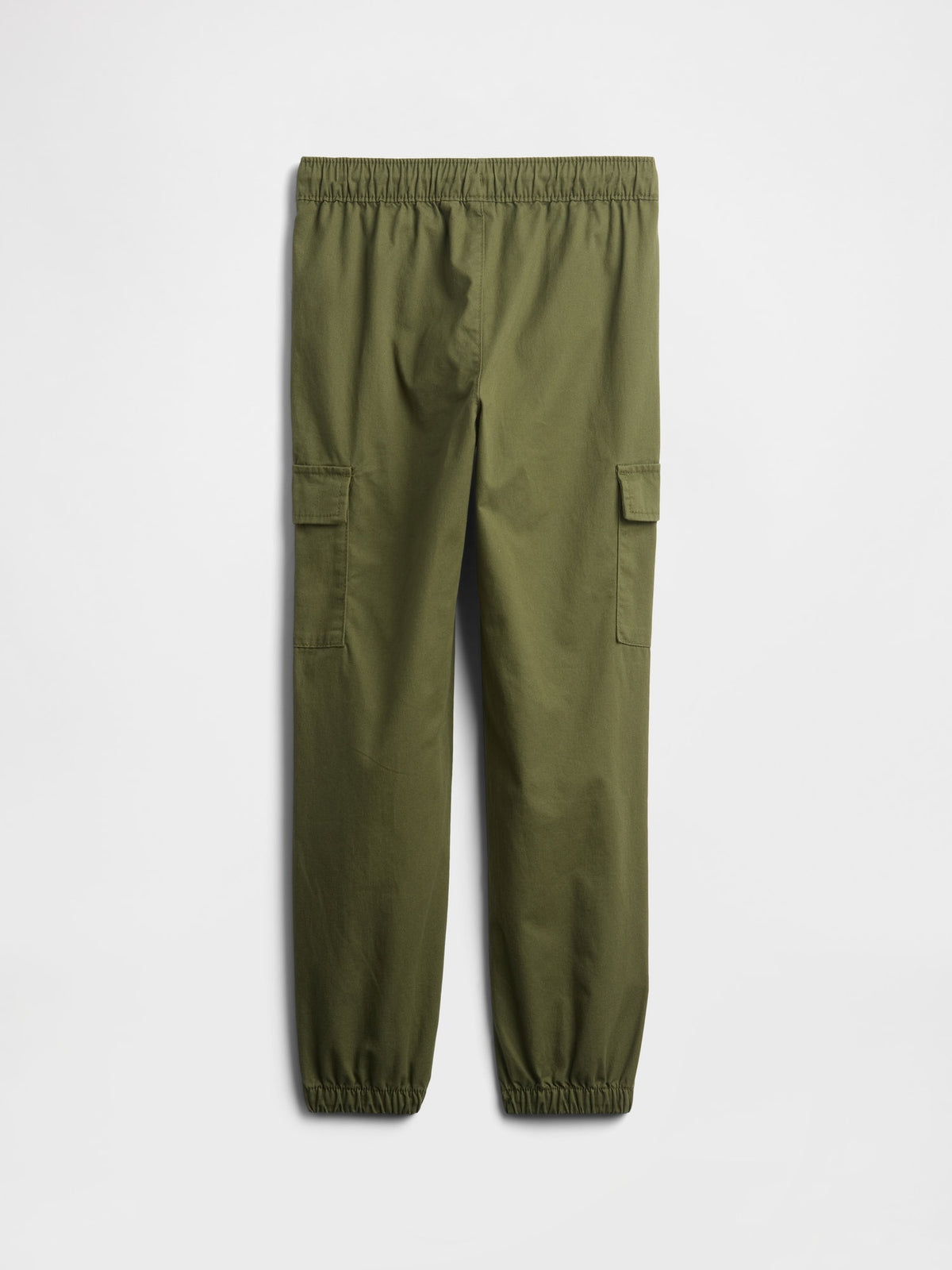 Haki Twill Kargo Jogger Pantolon
