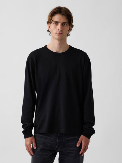 Siyah Heavyweight Relaxed T-shirt