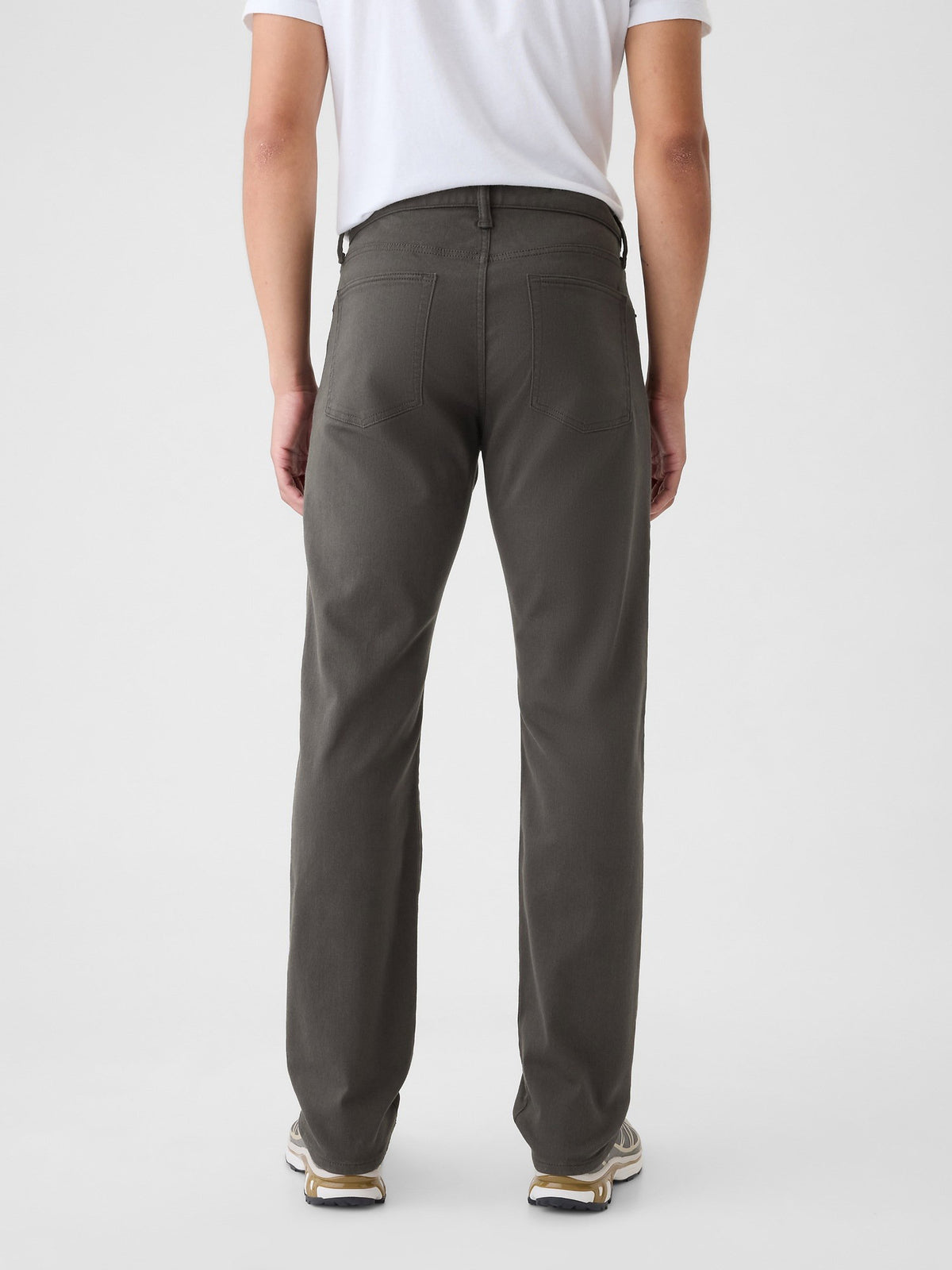 Gri Straight Fit City Jean Pantolon