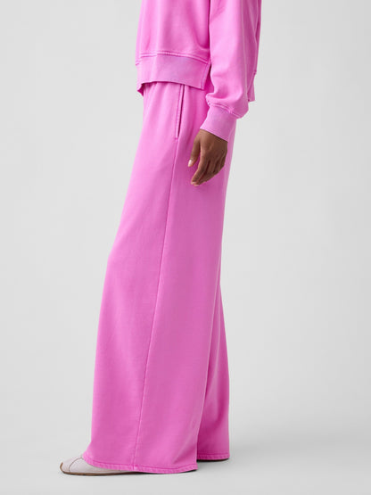 Pembe Vintagesoft Baggy Wide-leg Eşofman Altı