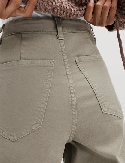 Yüksek Bel Wide Leg Grazer Jean