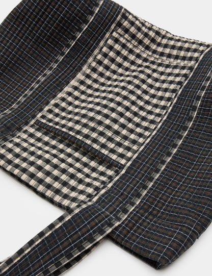 Gingham Desenli Çanta
