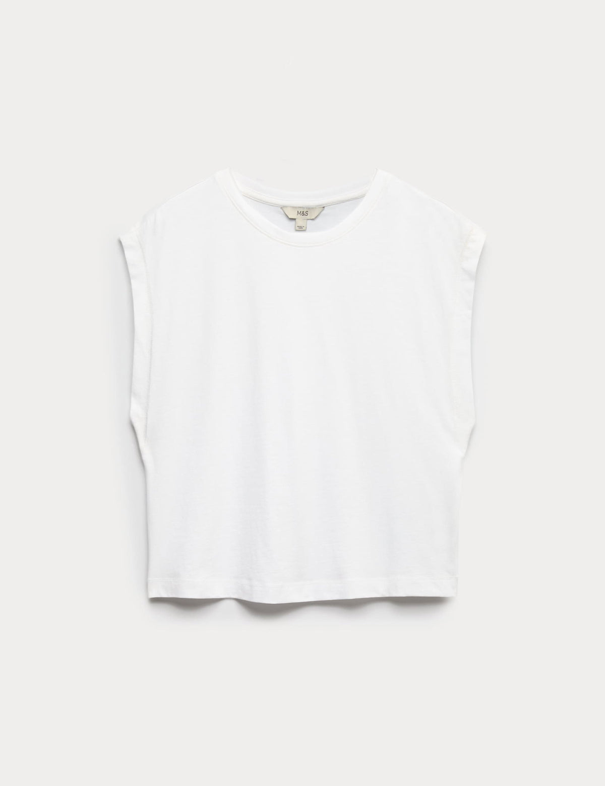 Saf Pamuklu T-shirt