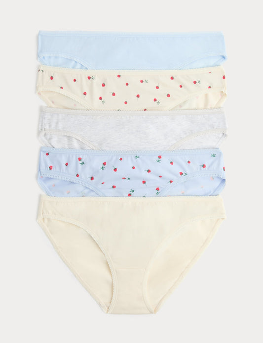 5'li Cotton Lycra® Bikini Külot Seti