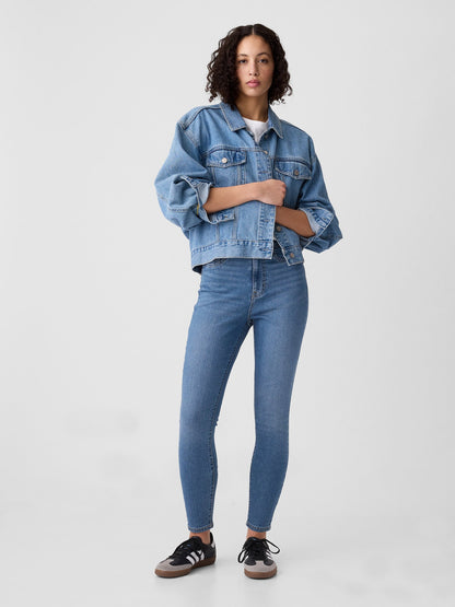 Mavi High Rise Favorite Jegging Jean Washwell Pantolon