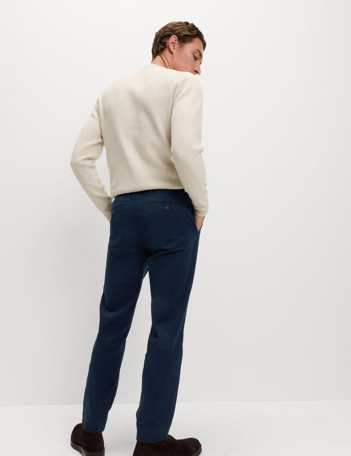 2'li Regular Fit Stretch Chino Pantolon Seti