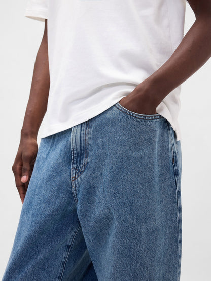 Mavi Baggy Jean Pantolon