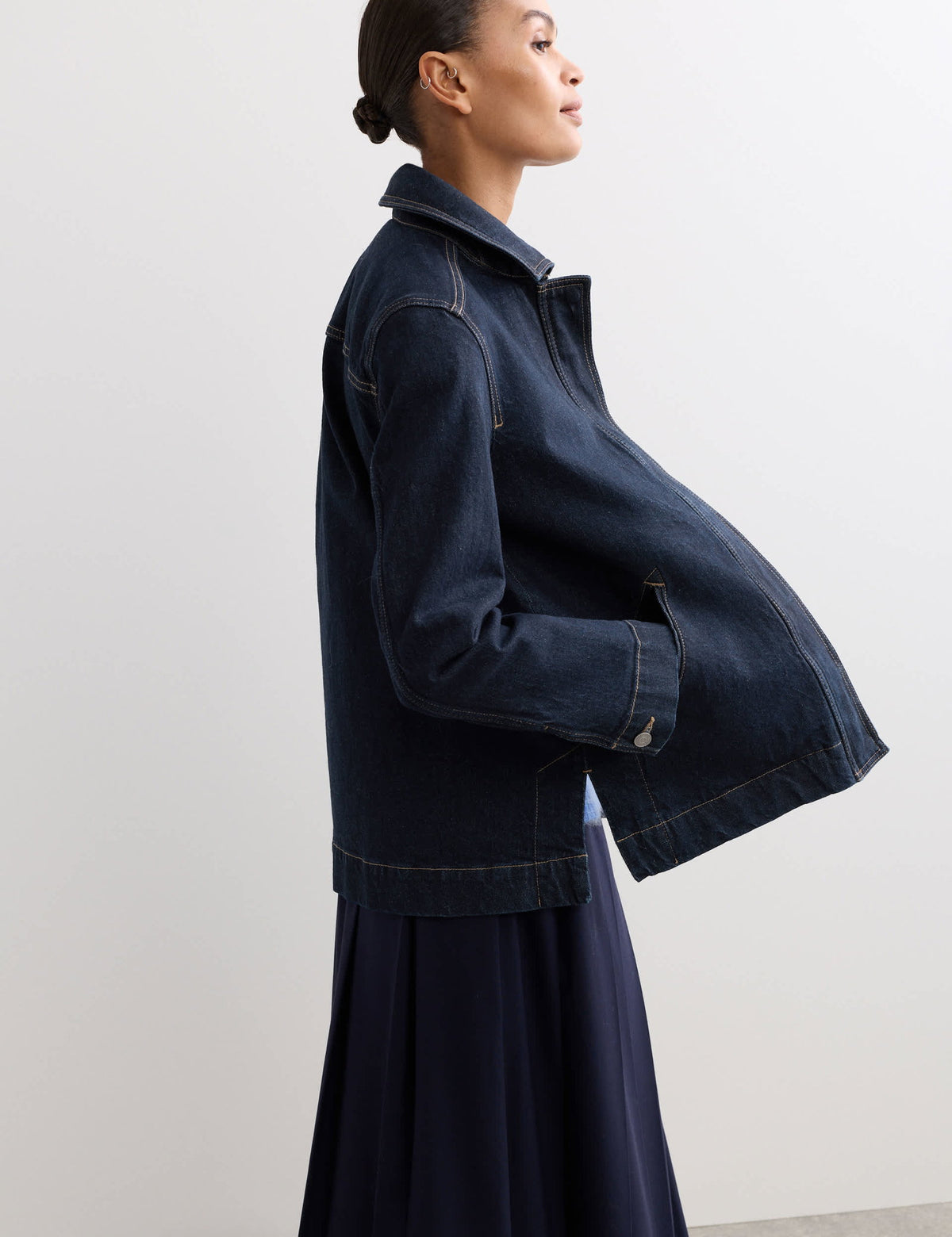 Denim Trucker Ceket
