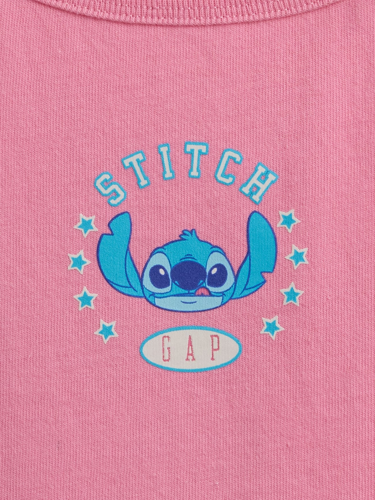 Pembe Gap × Disney Bebek & Yürümeye Başlayan Çocuk Lilo & Stitch Fiyonk Cami