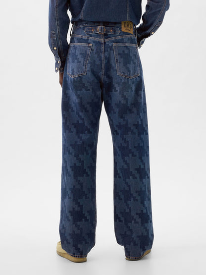 Koyu Mavi Dap × Gap Organik Pamuk '90s Loose Jean Pantolon