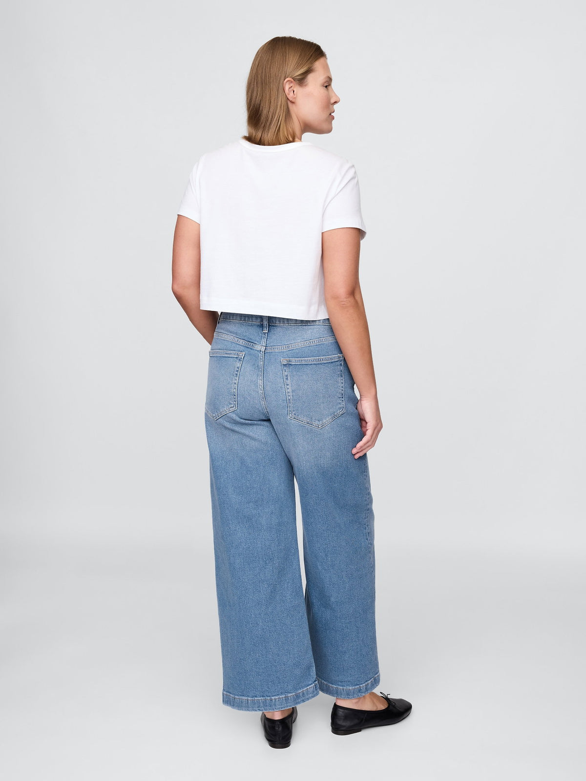 Mavi High Stride Wide-leg Ankle Jean Pantolon