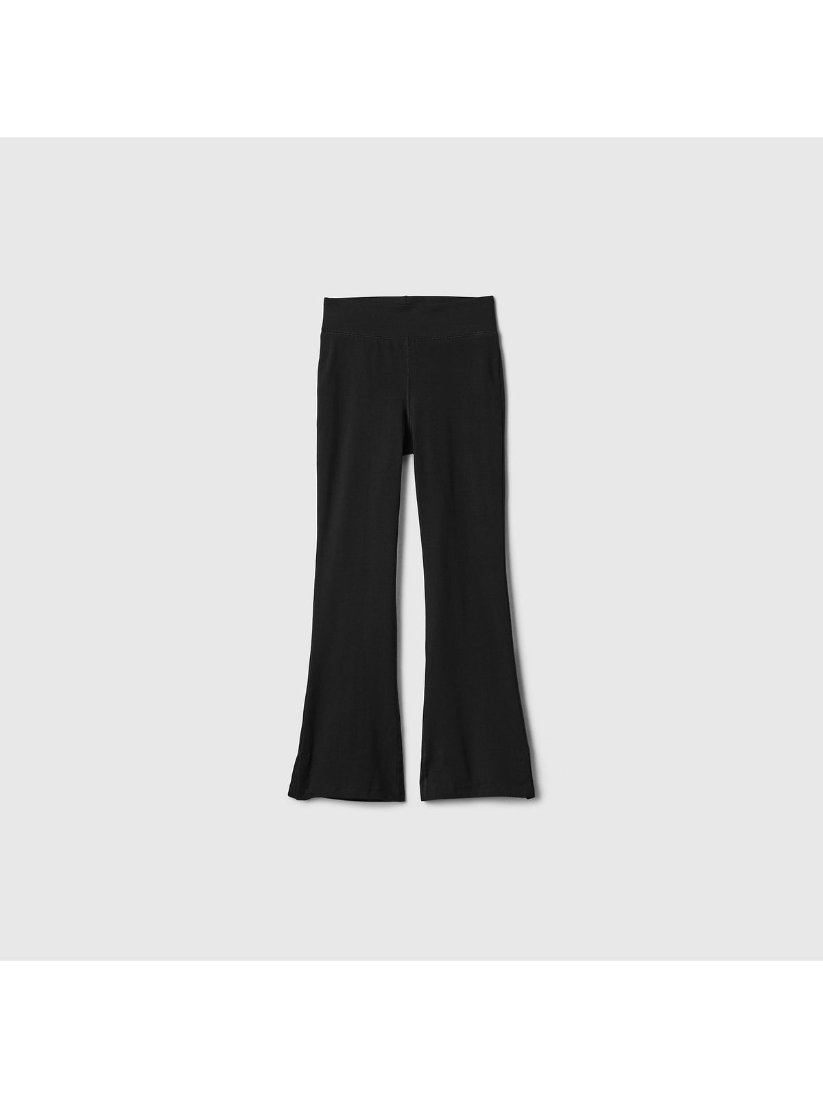 Gri Streç Jersey Legging Flare Tayt