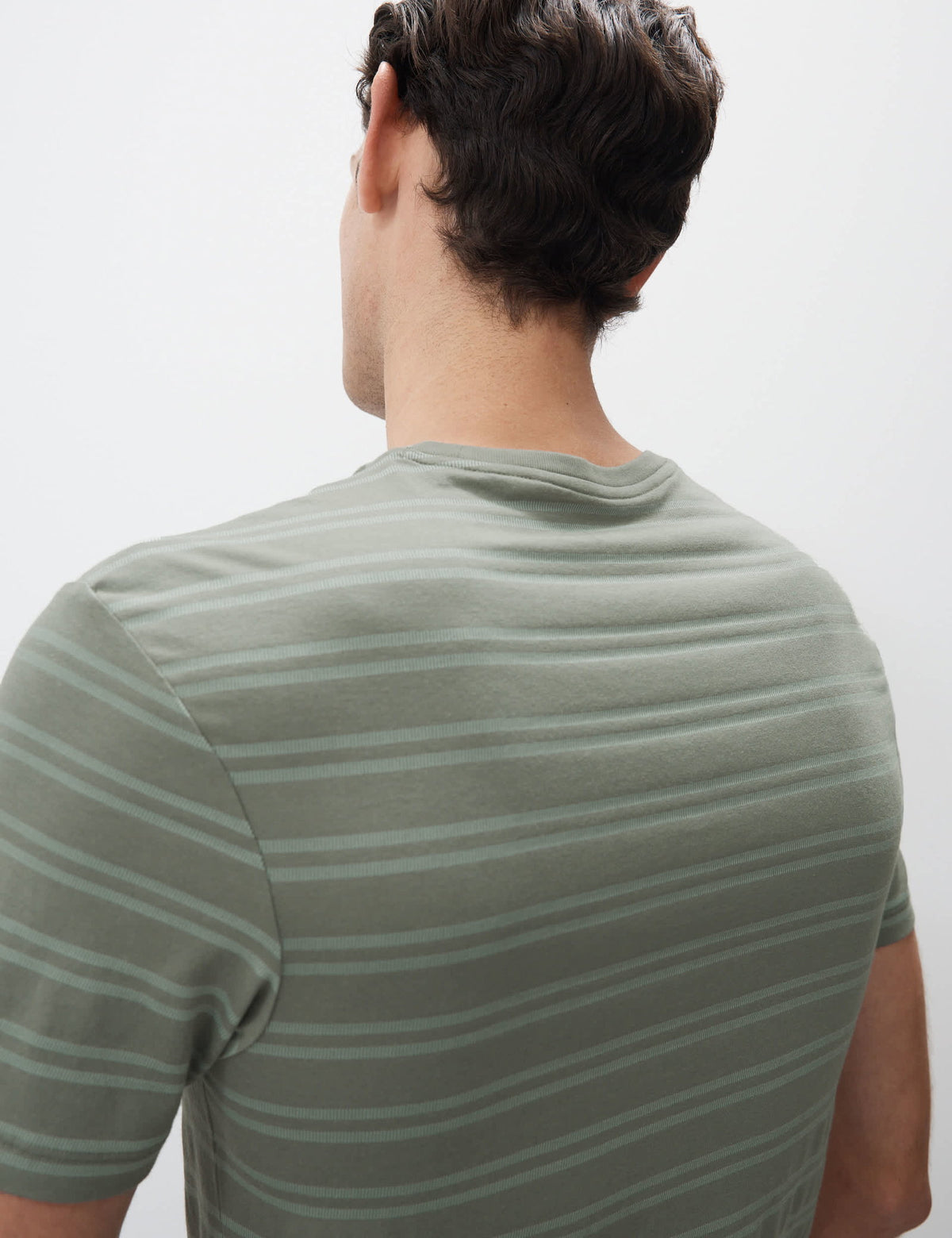 Supima® Modal Çizgili T-shirt