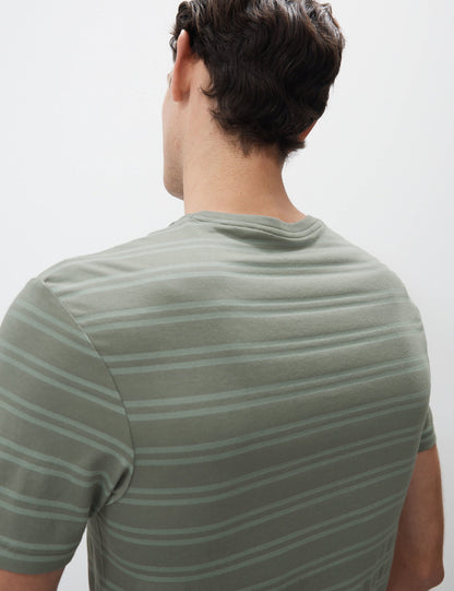 Supima® Modal Çizgili T-shirt