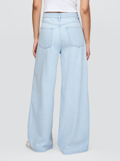 Mavi Mid Rise Ultrasoft Baggy Jean Pantolon
