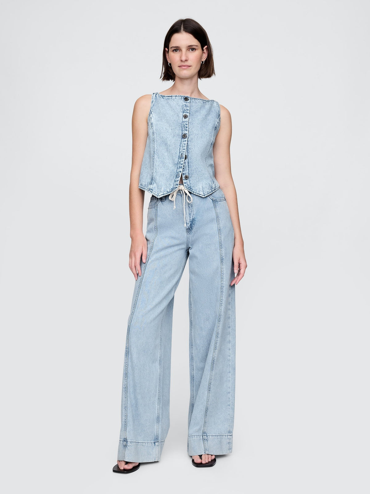 Mavi Mid Rise Ultrasoft Baggy Jean Pantolon