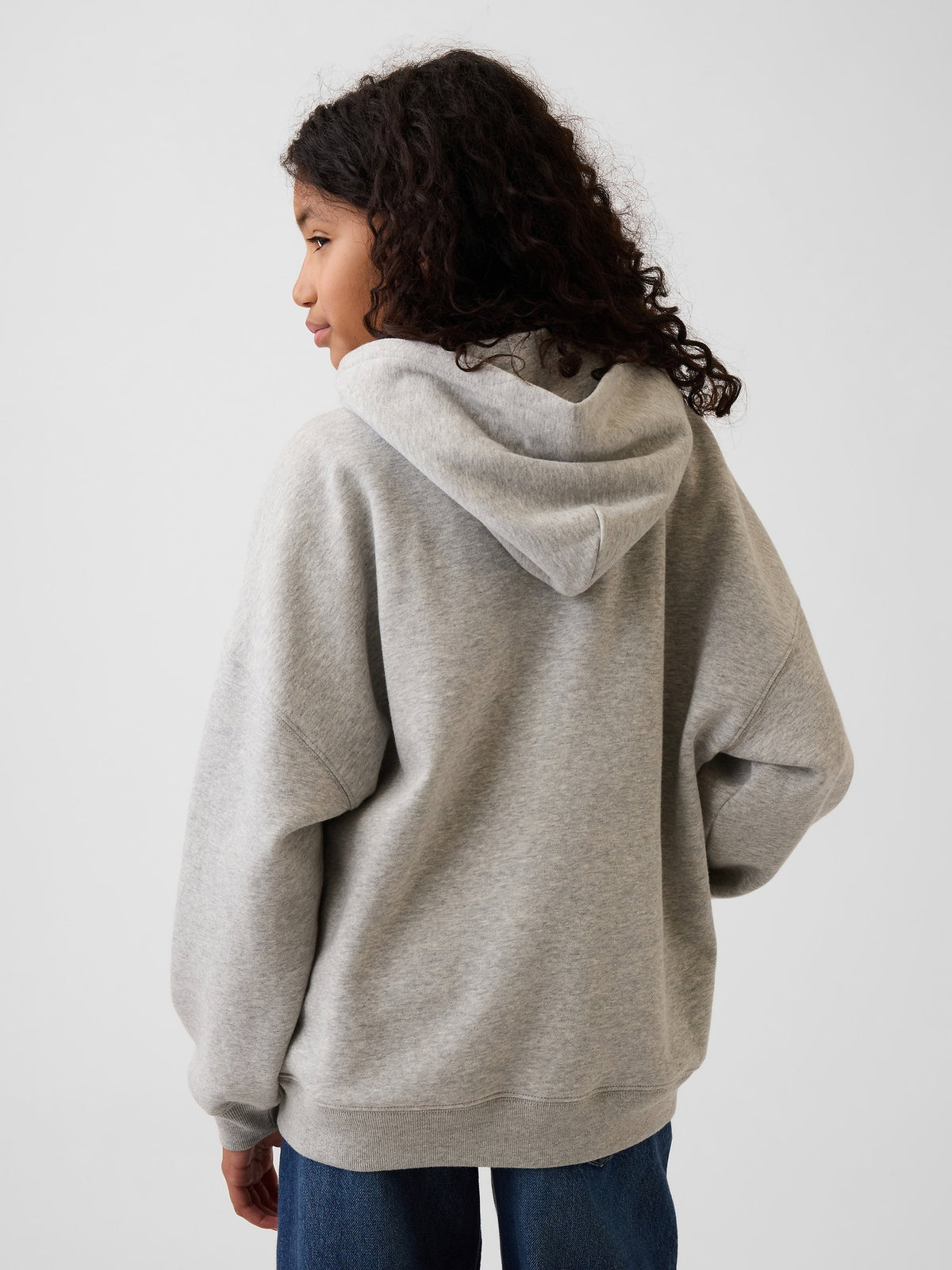 Gri Vintagesoft Oversized Logo Sweatshirt