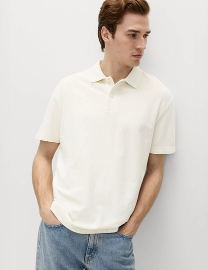 Pamuklu Polo Yaka T-shirt