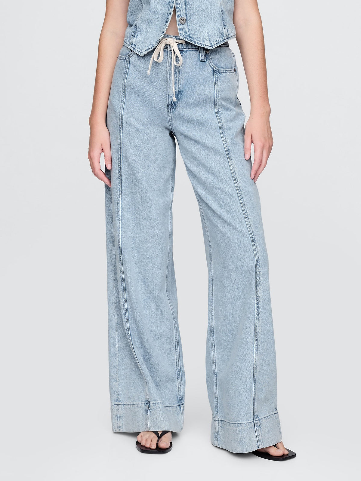 Mavi Mid Rise Ultrasoft Baggy Jean Pantolon
