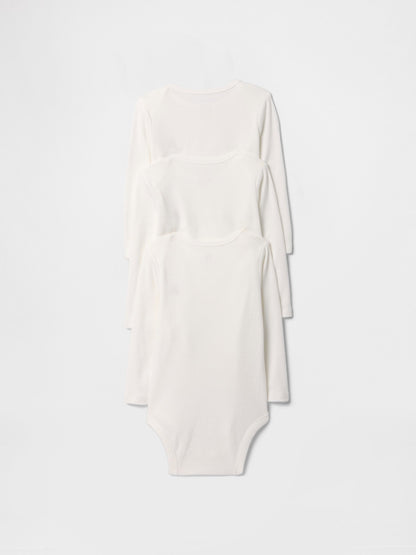 Beyaz Bodysuit (3’lü)