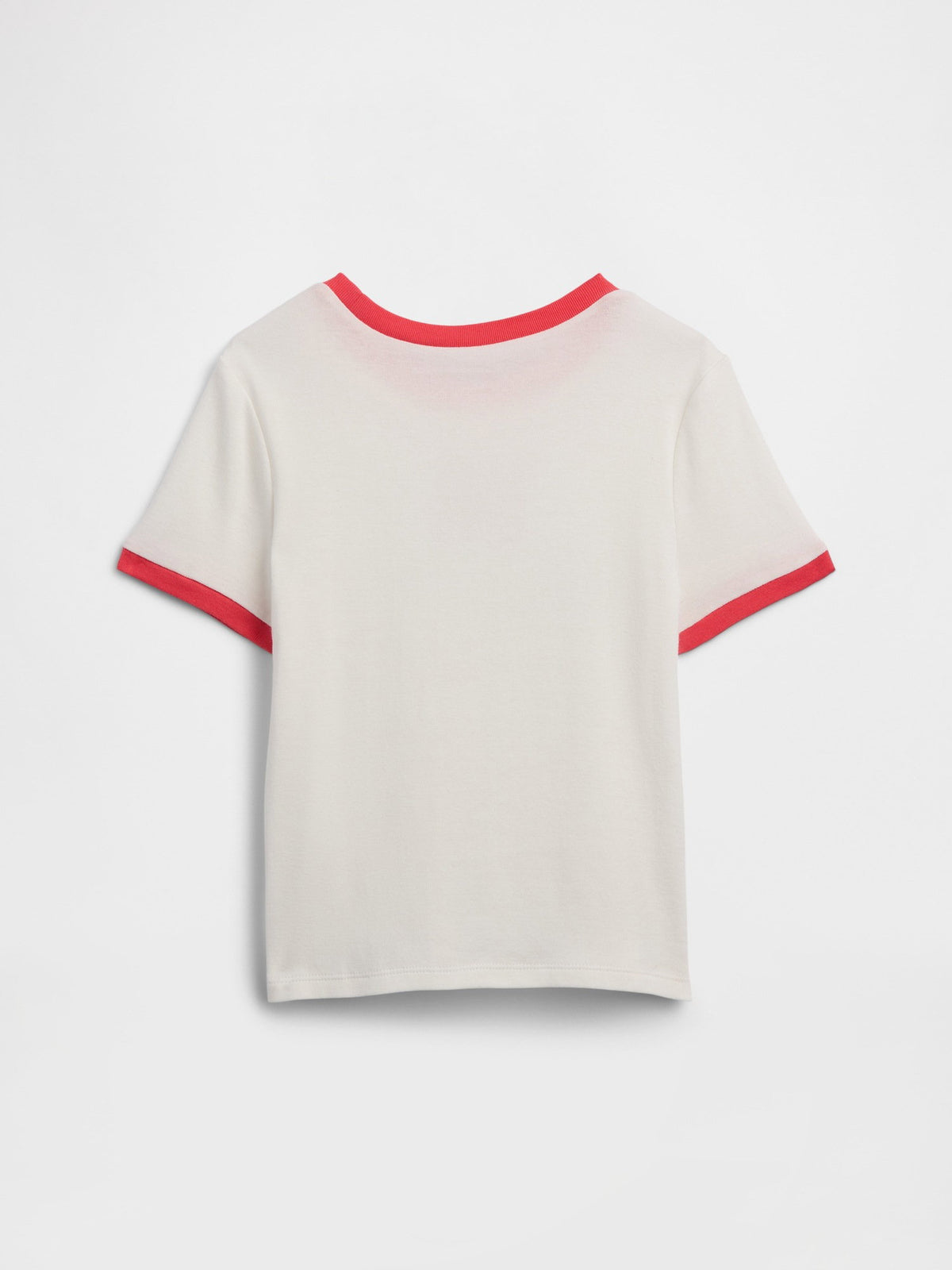 Beyaz Disney Minnie Mouse Ringer T-shirt