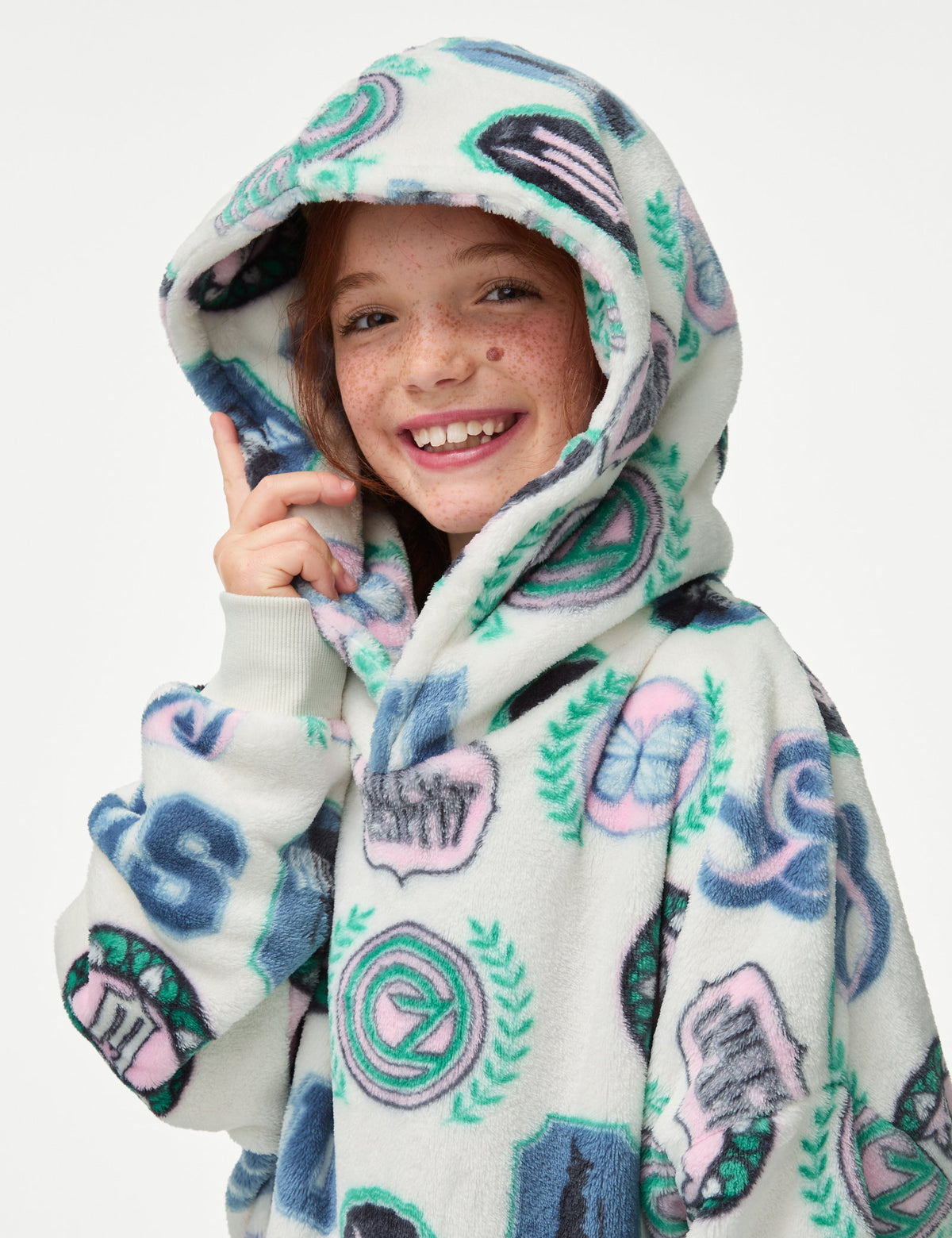 Wicked:trade_mark: Oversize Pelüş Hoodie