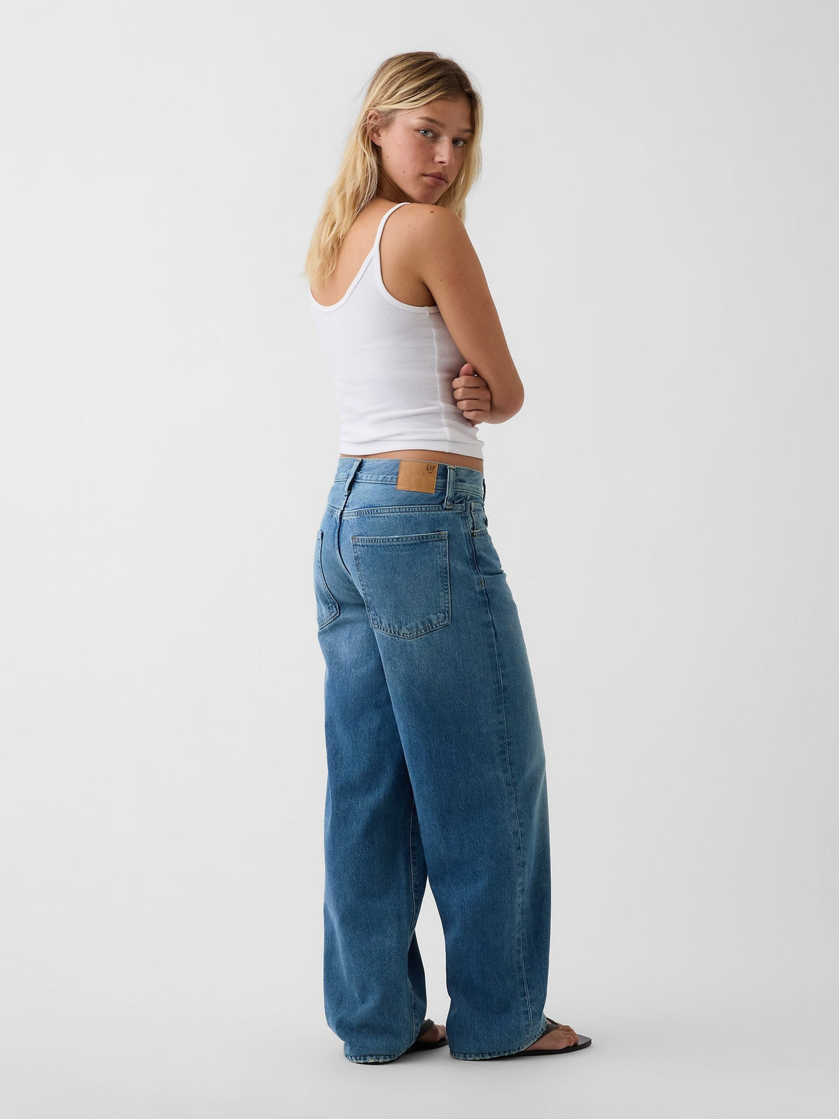 Açık Mavi The Hailey Extra Baggy Jean
