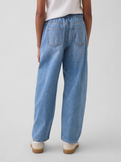 Mavi High Rise Easy Barrel Jean Pantolon