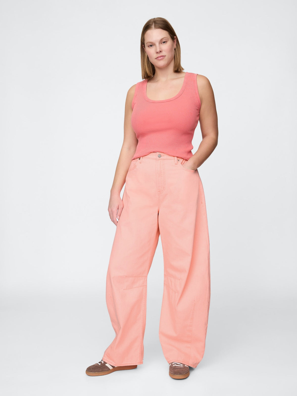 Mercan High Rise Horseshoe Jean Pantolon