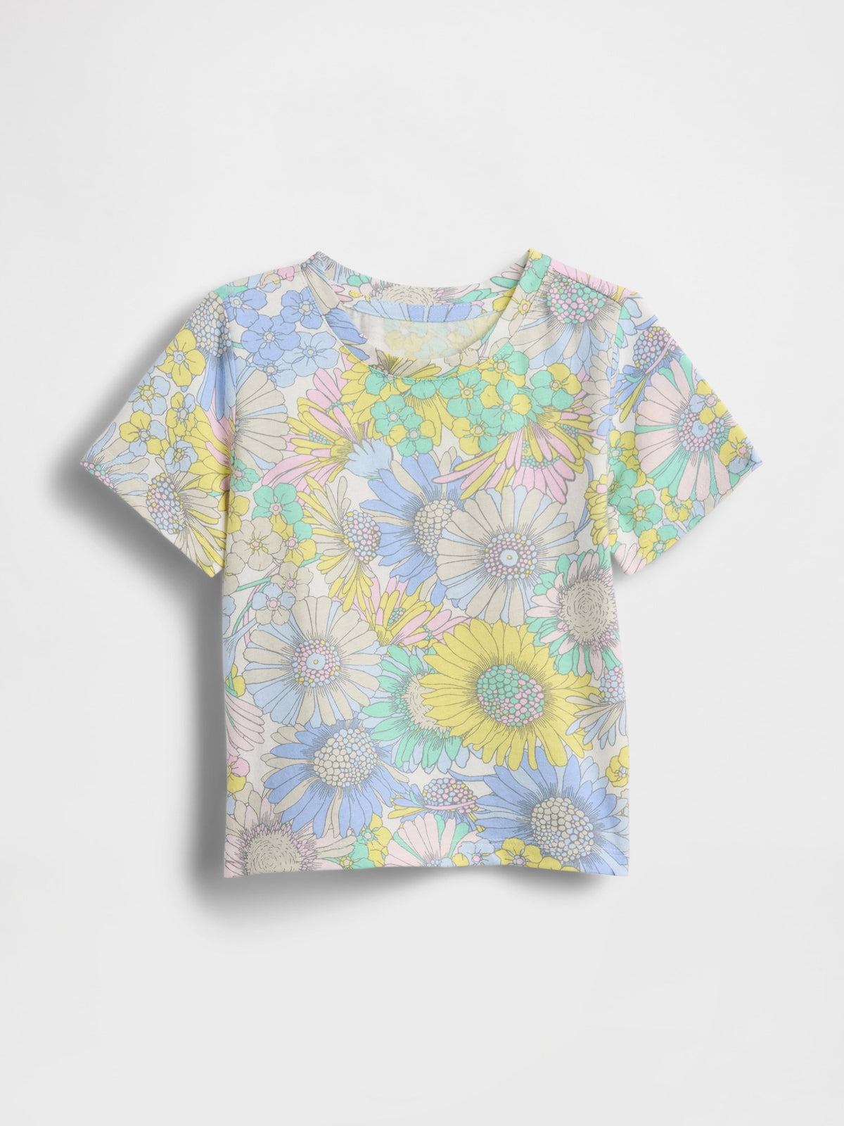 Çok Renkli Mix & Match Baskılı T-shirt