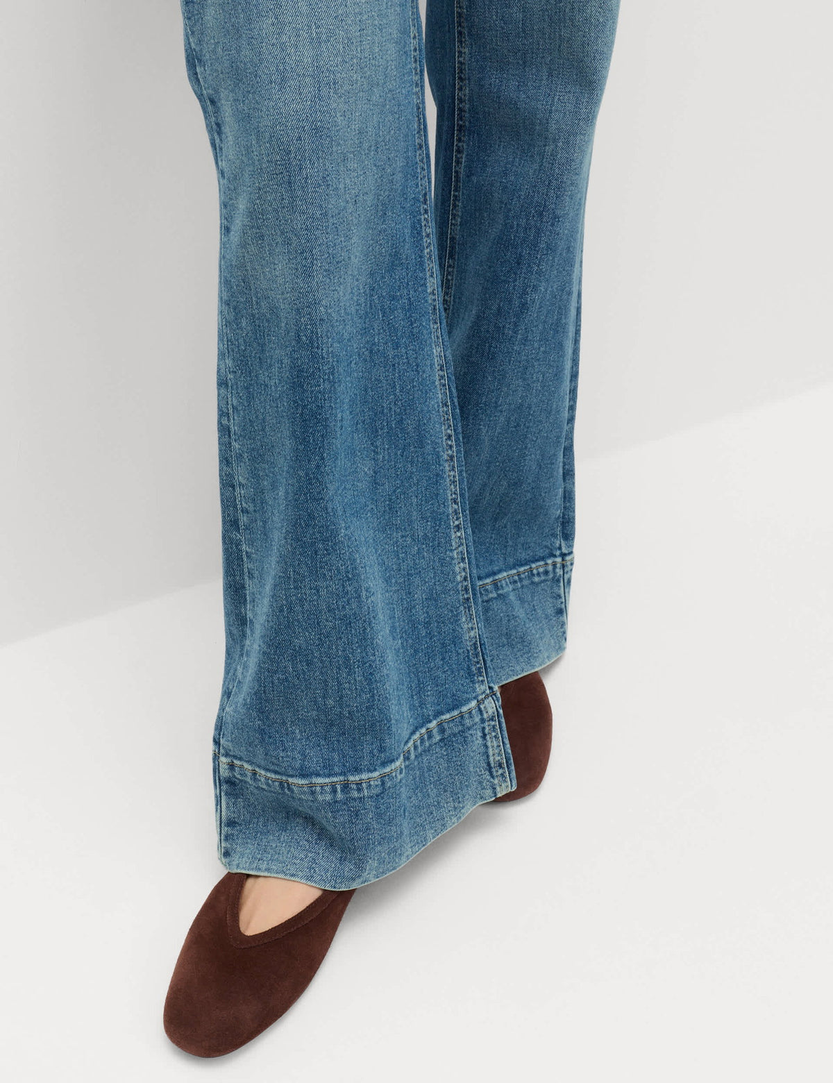 Yüksek Bel Flare Jean